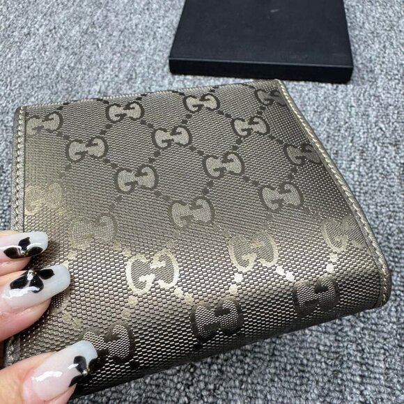 Gucci Leather Wallet 188-032425 - Picture 3 of 9